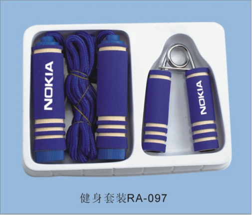 RA 家庭健身套装RA-097    1个握力器+1条跳绳